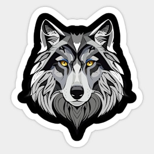 Golden Eyes Sticker